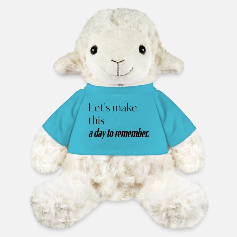Let's make this a day to remeber - MiniFeet® Schaf Annika - Atollblau