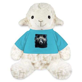Pandas realistic Panda Großer Panda - MiniFeet® Schaf Annika - Atollblau - Vorne