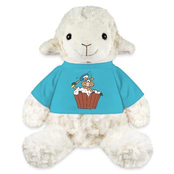 Old boar takes a bath - MiniFeet® Sheep Annika - atoll blue - Front