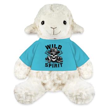 SAUVAGE - Mouton en peluche Annika MiniFeet® - bleu outremer - Devant