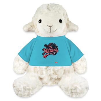 Parody Team of Baseball Milkman - MiniFeet® Sheep Annika - atoll blue - Front