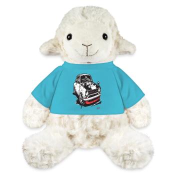 Super cool JDM pirate voiture de sport rétro - Mouton en peluche Annika MiniFeet® - bleu outremer - Devant
