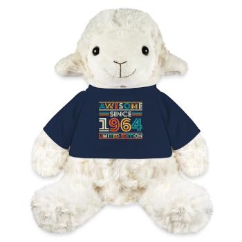 Impressionnant depuis 1964 - Mouton en peluche Annika MiniFeet® - bleu marine - Devant