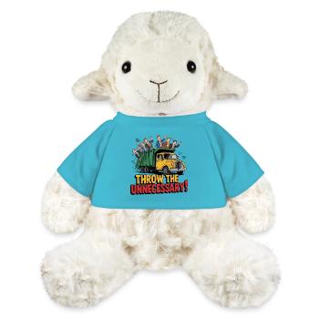 WERFEN SIE DAS UNNÖTIGE - MiniFeet® Schaf Annika - Atollblau - Vorne