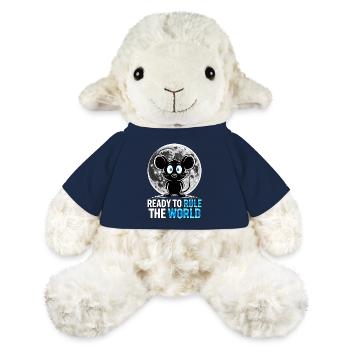Bereit, die Welt zu erobern – Maus im Mondschein - MiniFeet® Schaf Annika - French Navy - Vorne