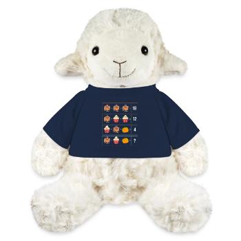 Lehrerin Thanksgiving Lehrer - MiniFeet® Schaf Annika - French Navy - Vorne