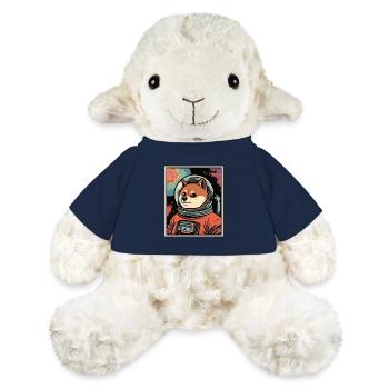 Space Shiba Astronaut - MiniFeet® Sheep Annika - french navy - Front