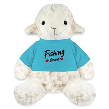 Coeur de l’escouade de pêche - Mouton en peluche Annika MiniFeet® - bleu outremer - Devant