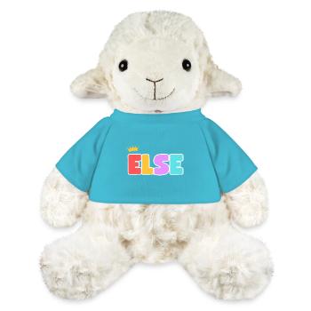 Autre! Personnalisable - Mouton en peluche Annika MiniFeet® - bleu outremer - Devant