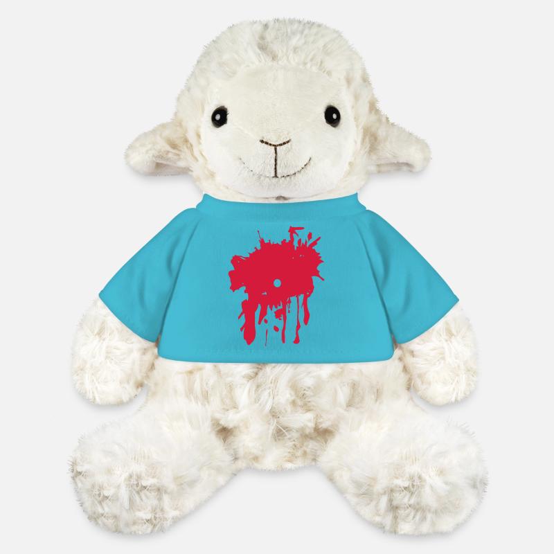 bloodstain for Apron - MiniFeet® Sheep Annika - atoll blue