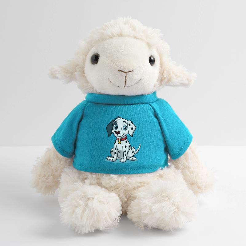Curious Dalmatian Tilting Head Art MiniFeet® Sheep Annika