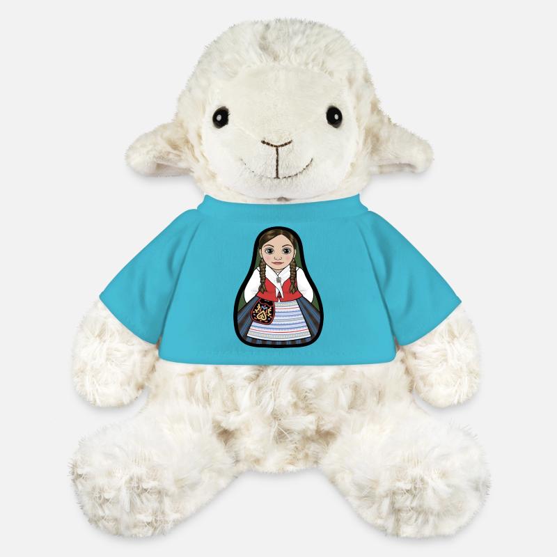 Stora Kopparberg - MiniFeet® Sheep Annika - atoll blue