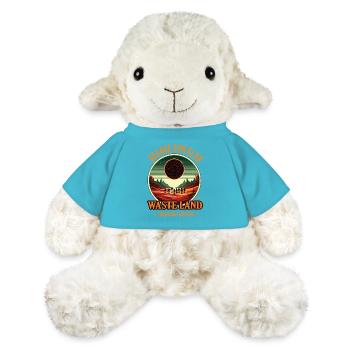 Wasteland Treasure Hunter Design – Fantasy Adventure - MiniFeet® Sheep Annika - atoll blue - Front