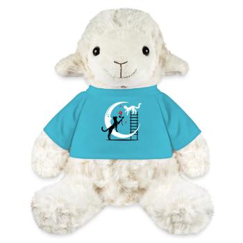 Katzen - Romeo und Julia - MiniFeet® Schaf Annika - Atollblau - Vorne