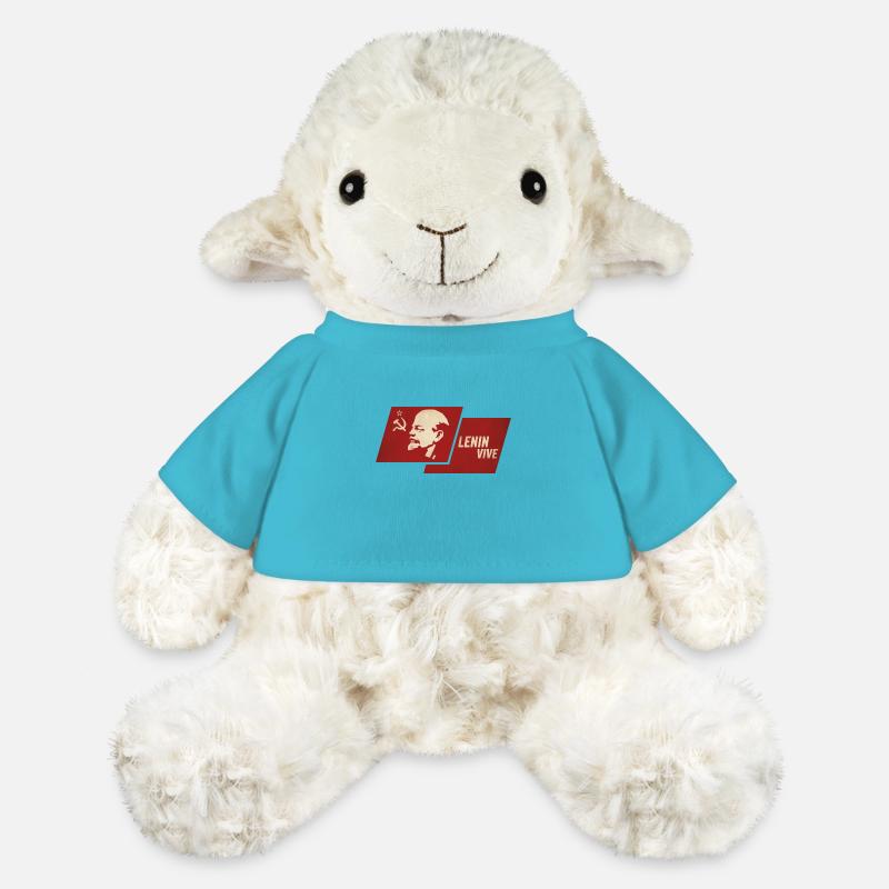 Lenin Lives Flag - MiniFeet® Sheep Annika - atoll blue