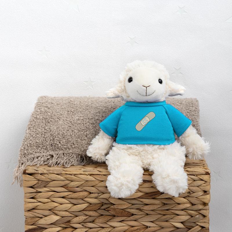 Patch, Wound, Injury, Healing, Gift Idea MiniFeet® Sheep Annika