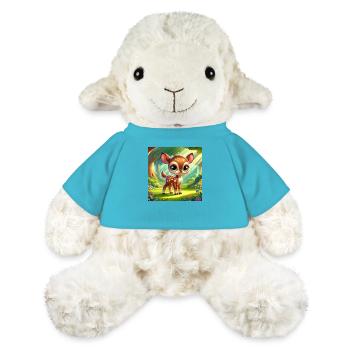cartoon fawn - MiniFeet® Sheep Annika - atoll blue - Front