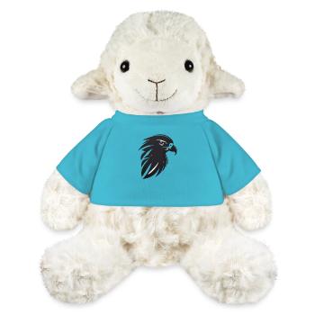 Aigle Oiseau de proie tête - Mouton en peluche Annika MiniFeet® - bleu outremer - Devant