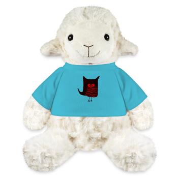 Eulalia Black Red - MiniFeet® Sheep Annika - atoll blue - Front