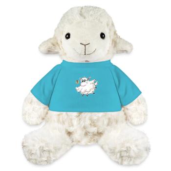 Wolly Sheepling Halloween Fantôme - Mouton en peluche Annika MiniFeet® - bleu outremer - Devant