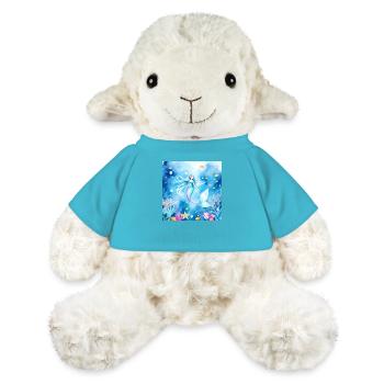 Ethereal Mermaid: A Dreamlike Journey Through - MiniFeet® Sheep Annika - atoll blue - Front