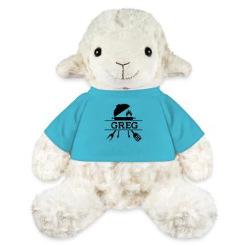 Grill Greg - MiniFeet® Sheep Annika - atoll blue - Front