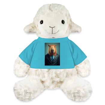 Capybara Capybara Rodent Animal Suit - MiniFeet® Sheep Annika - atoll blue - Front