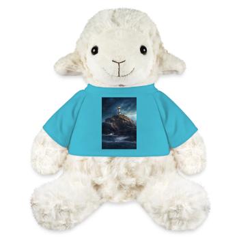 Leuchtturm Segeln Schifffahrt Sea - MiniFeet® Schaf Annika - Atollblau - Vorne