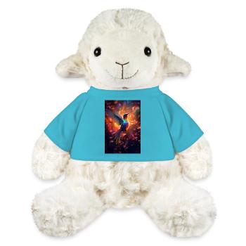 Hummingbird Hummingbird Bird Hummingbird Animal Color - MiniFeet® Sheep Annika - atoll blue - Front
