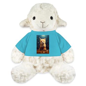 Fox Foxes Animal Loving - MiniFeet® Sheep Annika - atoll blue - Front