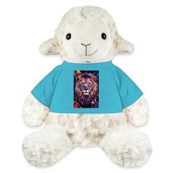 Lion Lion Animal Africa Animals - MiniFeet® Sheep Annika - atoll blue - Front