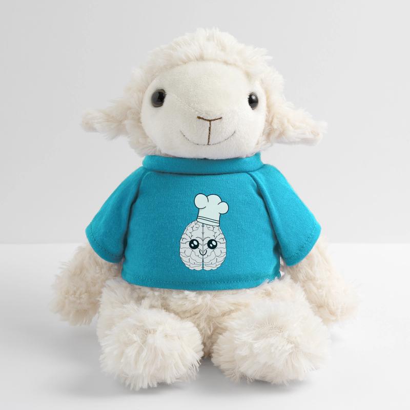 Brain chef chef hat smart cooking culinary art MiniFeet® Sheep Annika