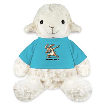 hase dabbing comic - MiniFeet® Schaf Annika - Atollblau - Vorne