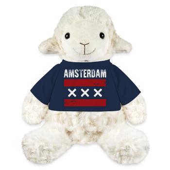 Bar Grunge XXX d’Amsterdam - Mouton en peluche Annika MiniFeet® - bleu marine - Devant
