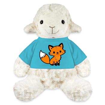 Fuchs Niedlich Comic - MiniFeet® Schaf Annika - Atollblau - Vorne