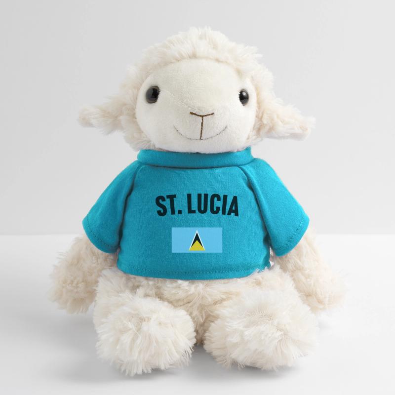 Drapeau de Sainte-Lucie Mouton en peluche Annika MiniFeet®