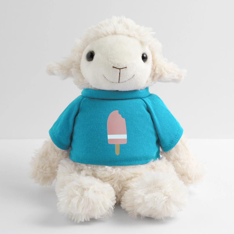 Gradient Pink Popsicle Bite MiniFeet® Sheep Annika