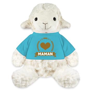 Maman d'Amour - Muttertag - MiniFeet® Schaf Annika - Atollblau - Vorne