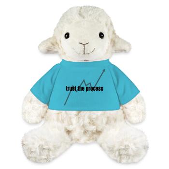 trust the process - MiniFeet® Sheep Annika - atoll blue - Front
