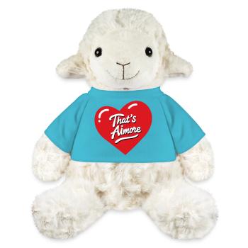 C’est le jeu de mots « AiMore » avec elle - Mouton en peluche Annika MiniFeet® - bleu outremer - Devant