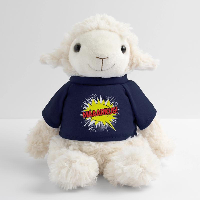 Markus Name Funny Speech Bubble Maaarkus! MiniFeet® Sheep Annika