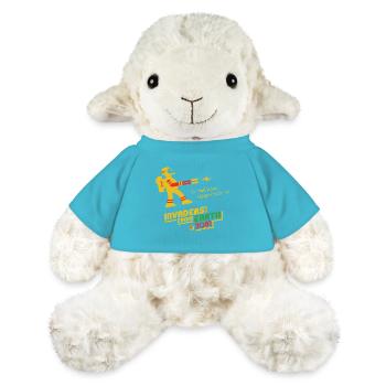 Invaders From Earth 2081 YELLOW WARRIOR - MiniFeet® Sheep Annika - atoll blue - Front