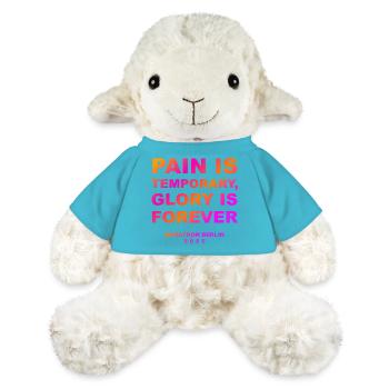 MARATHION BERLIN FINISHER 2025 - MiniFeet® Schaf Annika - Atollblau - Vorne