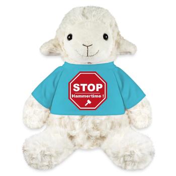 Stop Hammertime - MiniFeet® Sheep Annika - atoll blue - Front