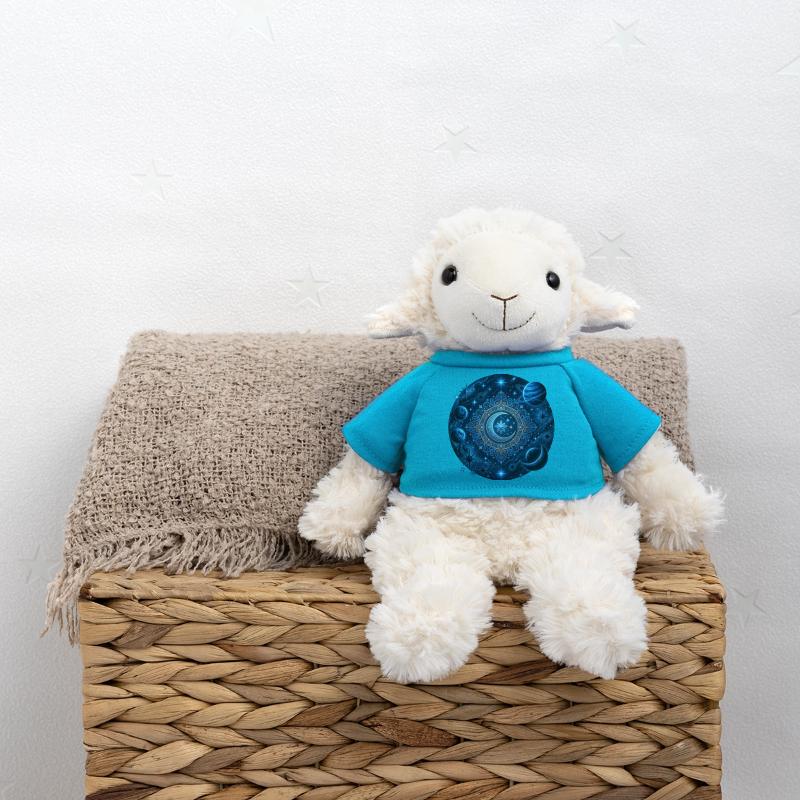 Planètes spatiales Galaxies Étoiles Lunes Mouton en peluche Annika MiniFeet®