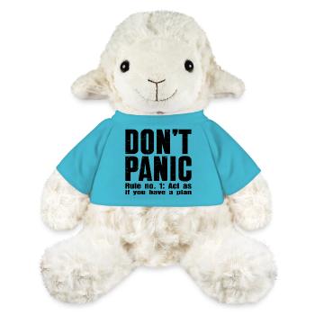 NE PANIQUEZ PAS – Règle #1 Chemise - Mouton en peluche Annika MiniFeet® - bleu outremer - Devant