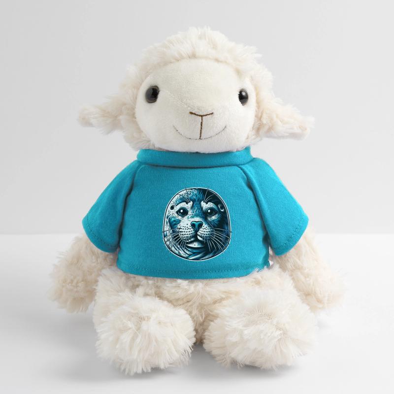 Phoque Mouton en peluche Annika MiniFeet®