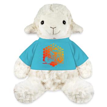 Conception de vélos de route à propulsion - Mouton en peluche Annika MiniFeet® - bleu outremer - Devant