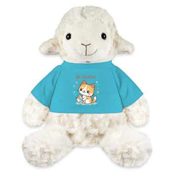 Kreativer Chat - MiniFeet® Schaf Annika - Atollblau - Vorne