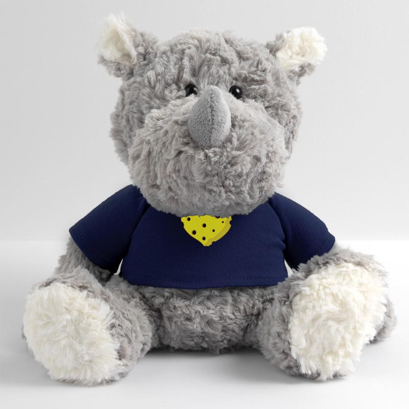 Stykke hjerteformet ost MiniFeet® næsehornet Svea